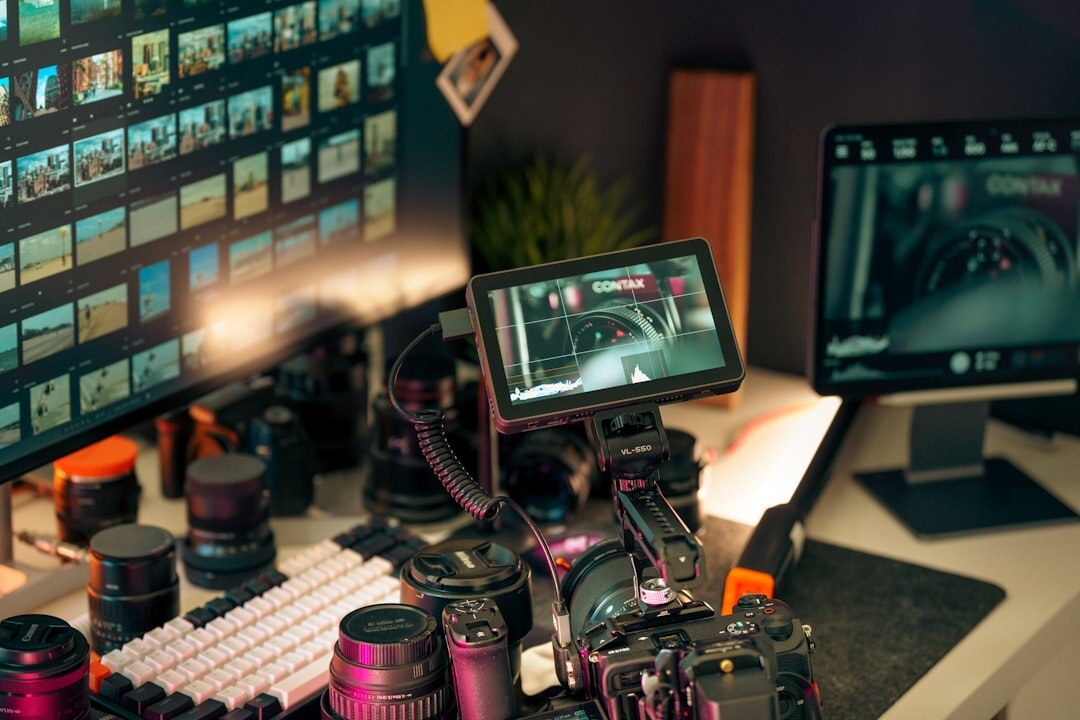 video editing studio