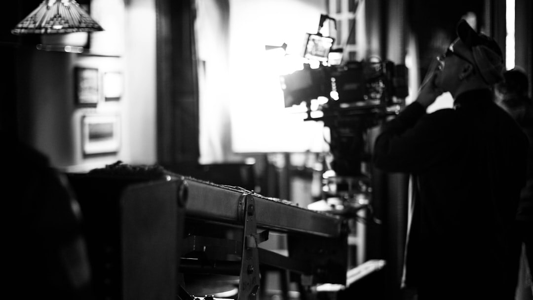 director on movie set