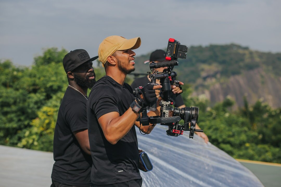 filmmaker directing scene